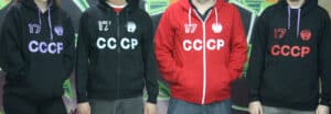 sudaderas cccp colores lalokomotora centenario revolucion comunista antifa urss union sovietica