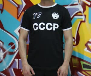 Camiseta CCCP negra