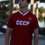 Camiseta fútbol CCCP roja – Lokomotora
