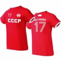 camiseta cccp roja nueva