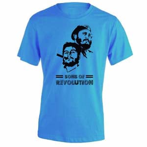 camiseta sons of revolution azul
