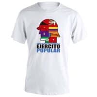 camiseta ejercito popular blanca