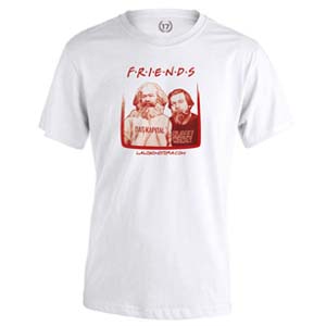 camiseta friends blanca
