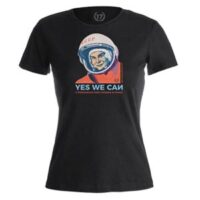 camiseta tereshkova negra