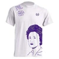 camiseta rosa luxemburgo mroada hombre