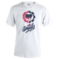 camiseta antifa blanca