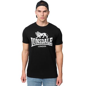Camiseta Lonsdale Silverhill negra