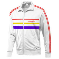 Chaqueta tricolor blanca tricot