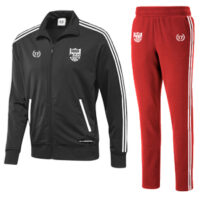 Chándal Euskal Herria negro y rojo