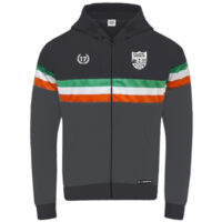 Chaqueta Euskal Herria tricolor de algodón con capucha